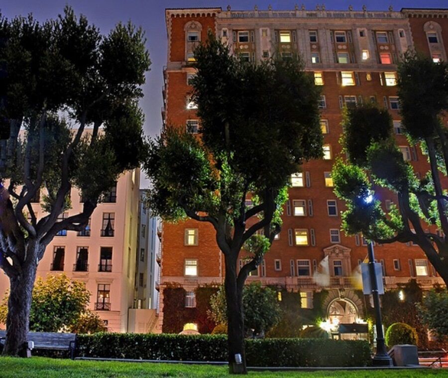Huntington Hotel San Francisco Exteriör bild